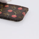 LOUIS VUITTON Monogram Cherry Pochette Cles Coin Purse M95042 LV Auth 183516-8
