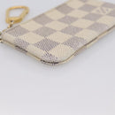LOUIS VUITTON Damier Azur Pochette Cles Coin Purse N62659 LV Auth 183517-14