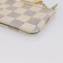 LOUIS VUITTON Damier Azur Pochette Cles Coin Purse N62659 LV Auth 183517-15