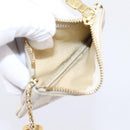 LOUIS VUITTON Damier Azur Pochette Cles Coin Purse N62659 LV Auth 183517-11