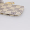 LOUIS VUITTON Damier Azur Pochette Cles Coin Purse N62659 LV Auth 183517-8