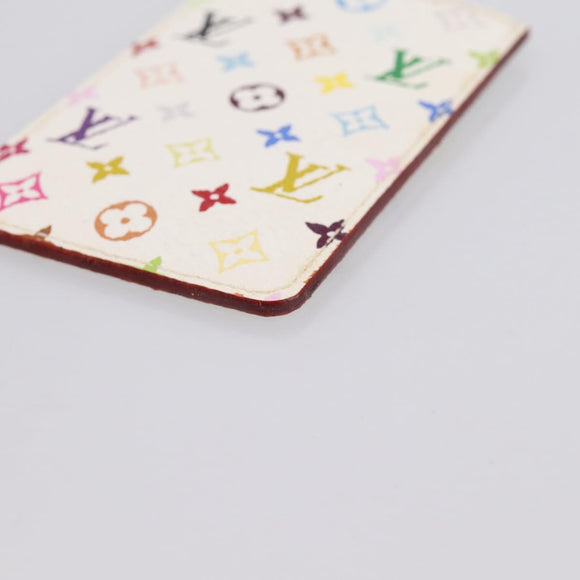 LOUIS VUITTON Monogram Multicolor Etui Hand Mirror White M92651 LV Auth 183518A