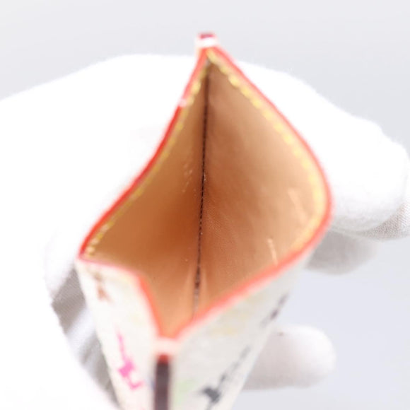 LOUIS VUITTON Monogram Multicolor Etui Hand Mirror White M92651 LV Auth 183518A