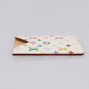 LOUIS VUITTON Monogram Multicolor Etui Hand Mirror White M92651 LV Auth 183518A-3