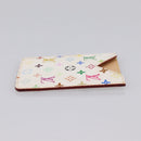LOUIS VUITTON Monogram Multicolor Etui Hand Mirror White M92651 LV Auth 183518A-4