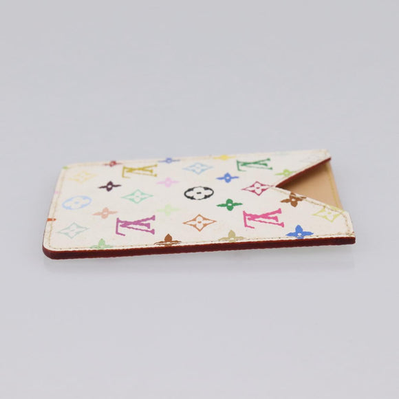 LOUIS VUITTON Monogram Multicolor Etui Hand Mirror White M92651 LV Auth 183518A