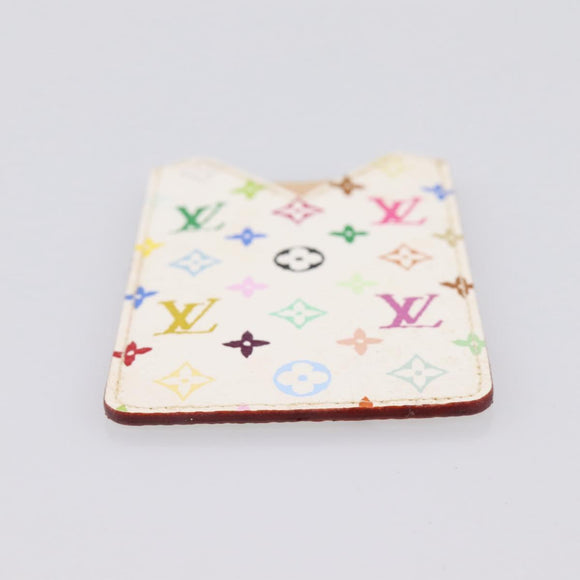 LOUIS VUITTON Monogram Multicolor Etui Hand Mirror White M92651 LV Auth 183518A