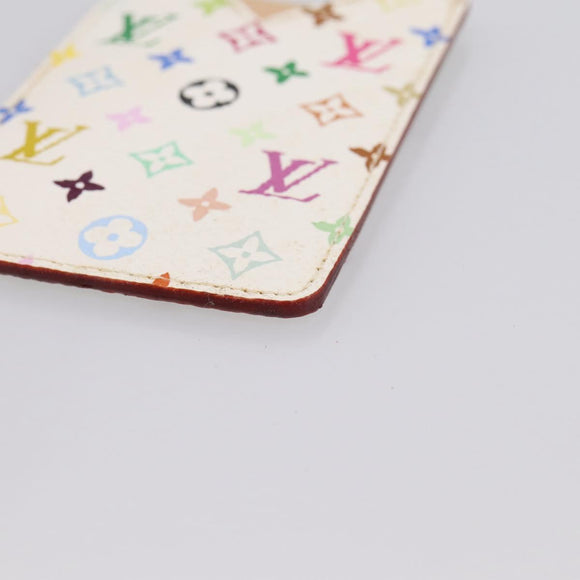 LOUIS VUITTON Monogram Multicolor Etui Hand Mirror White M92651 LV Auth 183518A
