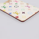 LOUIS VUITTON Monogram Multicolor Etui Hand Mirror White M92651 LV Auth 183518A-14