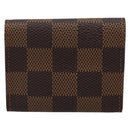 LOUIS VUITTON Damier Ebene Bouton De Manchette Case Cuff Case LV Auth 183519-2