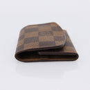 LOUIS VUITTON Damier Ebene Bouton De Manchette Case Cuff Case LV Auth 183519-3