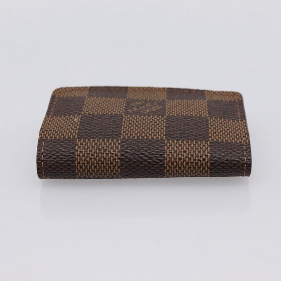LOUIS VUITTON Damier Ebene Bouton De Manchette Case Cuff Case LV Auth 183519