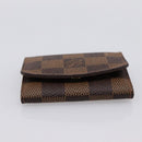 LOUIS VUITTON Damier Ebene Bouton De Manchette Case Cuff Case LV Auth 183519-6
