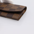 LOUIS VUITTON Damier Ebene Bouton De Manchette Case Cuff Case LV Auth 183519-7