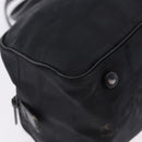 CHANEL New Travel Line Tote Bag Canvas Black CC Auth 183559-14
