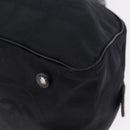 CHANEL New Travel Line Tote Bag Canvas Black CC Auth 183559-15