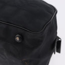 CHANEL New Travel Line Tote Bag Canvas Black CC Auth 183559-10