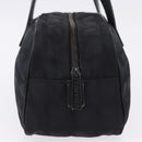 CHANEL New Travel Line Tote Bag Canvas Black CC Auth 183559-4