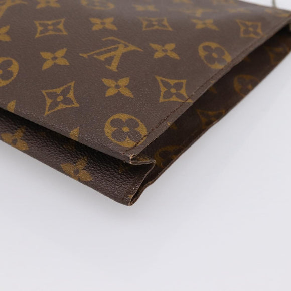 LOUIS VUITTON Monogram Poche Toilette 26 Pouch M47542 LV Auth 183563