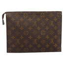 LOUIS VUITTON Monogram Poche Toilette 26 Pouch M47542 LV Auth 183563-2
