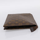 LOUIS VUITTON Monogram Poche Toilette 26 Pouch M47542 LV Auth 183563-4