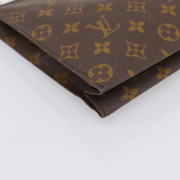 LOUIS VUITTON Monogram Poche Toilette 26 Pouch M47542 LV Auth 183563