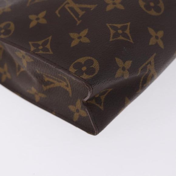LOUIS VUITTON Monogram Poche Toilette 26 Pouch M47542 LV Auth 183564
