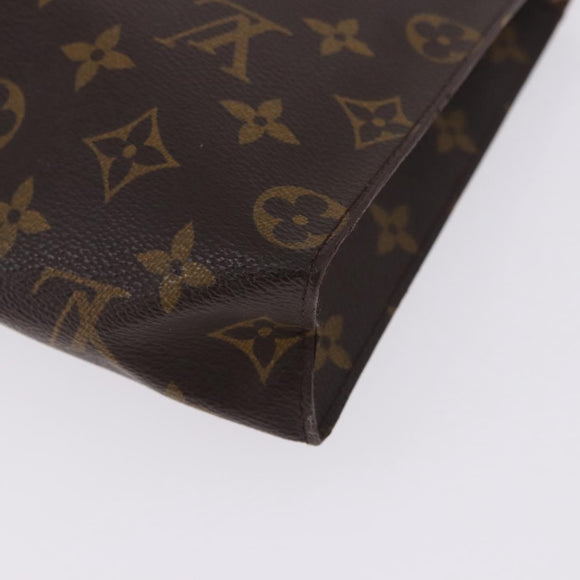 LOUIS VUITTON Monogram Poche Toilette 26 Pouch M47542 LV Auth 183564