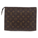 LOUIS VUITTON Monogram Poche Toilette 26 Pouch M47542 LV Auth 183564-3