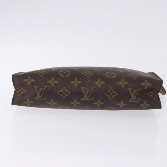 LOUIS VUITTON Monogram Poche Toilette 26 Pouch M47542 LV Auth 183564