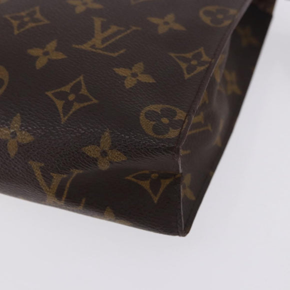 LOUIS VUITTON Monogram Poche Toilette 26 Pouch M47542 LV Auth 183564