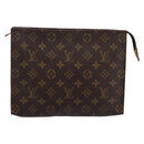 LOUIS VUITTON Monogram Poche Toilette 26 Pouch M47542 LV Auth 183565-13
