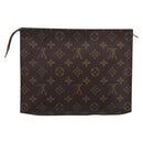 LOUIS VUITTON Monogram Poche Toilette 26 Pouch M47542 LV Auth 183565-2