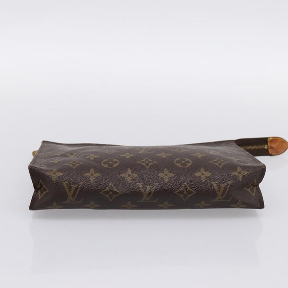 LOUIS VUITTON Monogram Poche Toilette 26 Pouch M47542 LV Auth 183565