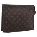 LOUIS VUITTON Monogram Poche Toilette 26 Pouch M47542 LV Auth 183566-1