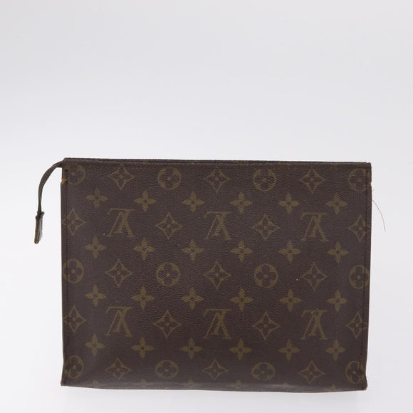 LOUIS VUITTON Monogram Poche Toilette 26 Pouch 4 Set M47542 LV Auth 183571