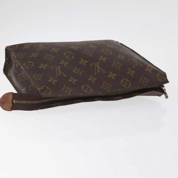 LOUIS VUITTON Monogram Poche Toilette 26 Pouch 4 Set M47542 LV Auth 183571