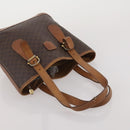 CELINE Macadam Canvas Shoulder Bag PVC Leather 6 Set Brown Beige Auth 183573-28