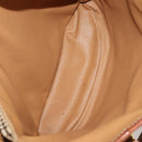 CELINE Macadam Canvas Shoulder Bag PVC Leather 6 Set Brown Beige Auth 183573-6