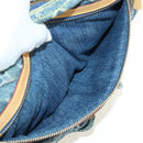 LOUIS VUITTON Monogram Denim Buggy PM Shoulder Bag Blue M95049 LV Auth 183601SAV-20
