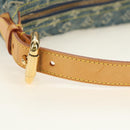 LOUIS VUITTON Monogram Denim Buggy PM Shoulder Bag Blue M95049 LV Auth 183601SAV-8