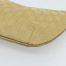 GUCCI GG Canvas Shoulder Bag Gold 005 0813 Auth 183603-9