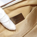 GUCCI GG Canvas Shoulder Bag Gold 005 0813 Auth 183603-12