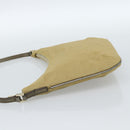 GUCCI GG Canvas Shoulder Bag Gold 005 0813 Auth 183603-3