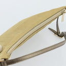 GUCCI GG Canvas Shoulder Bag Gold 005 0813 Auth 183603-6