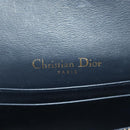 Christian Dior Trotter Canvas Saddle Waist bag Navy Gold Auth 183604M-18