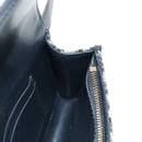 Christian Dior Trotter Canvas Saddle Waist bag Navy Gold Auth 183604M-20