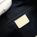 Christian Dior Trotter Canvas Shoulder Bag PVC Light Blue Silver Auth 183605-19