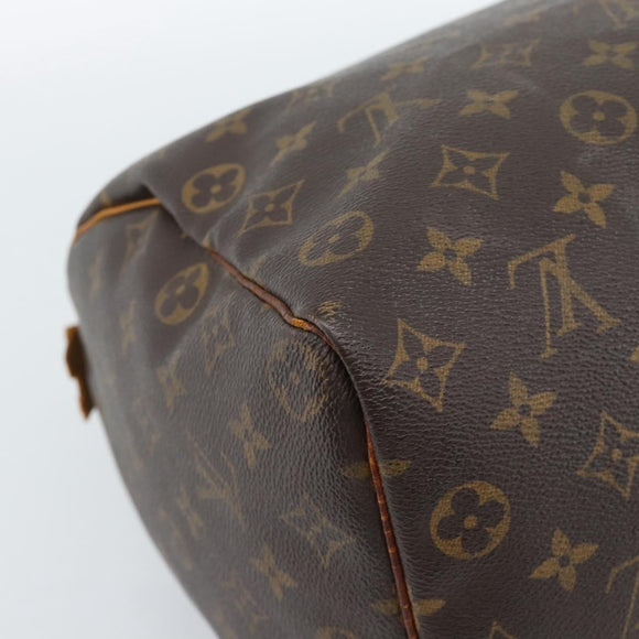LOUIS VUITTON Monogram Speedy 30 Hand Bag M41526 LV Auth 183606
