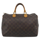 LOUIS VUITTON Monogram Speedy 30 Hand Bag M41526 LV Auth 183606-3